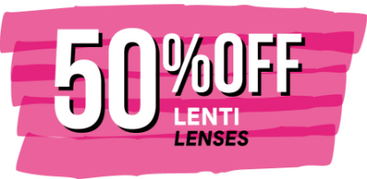 Sconto 50% sulle lenti